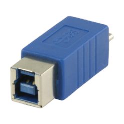 Adattatore USB 3.0 Micro B Maschio - B Femmina Blu