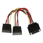 Cavo di Alimentazione Interno SATA 15-Pin Maschio - 2x SATA 15-Pin Femmina 0.15 m