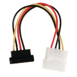 Cavo di Alimentazione Interno Molex Maschio - SATA a 15 pin femmina 0.15 m