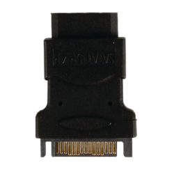 Adattatore SATA SATA 15-Pin Maschio - Molex Femmina Nero