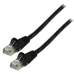 Cat6 della Rete di UTP RJ45 (8P8C) Maschio - RJ45 (8P8C) Maschio 10.0 m Nero