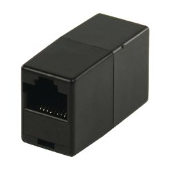 Scheda di Rete CAT5 RJ45 (8P8C) Femmina - RJ45 (8P8C) Femmina Nero
