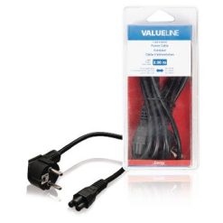 Cavo di Alimentazione Schuko Tipo F (CEE 7/4) - IEC-320-C5 3.00 m Nero