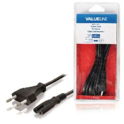 Cavo di Alimentazione Euro Euro Maschio - IEC-320-C7 3.00 m Nero