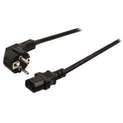Cavo di Alimentazione Schuko Tipo F (CEE 7/4) - IEC-320-C13 10.0 m Nero
