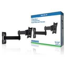 Supporto braccio staffa da Parete Ruotabile 10 - 32 " 30 kg