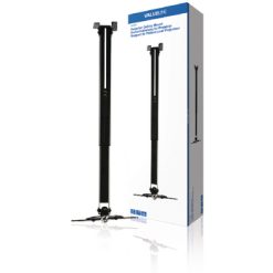 Supporto braccio staffa Proiettore a Soffitto Ruotabile 10 kg Nero