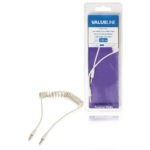 Cavo audio stereo Maschio da 3.5 mm - Maschio da 3.5 mm 1.00 m Bianco