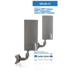 DVB-T/T2 Antenna Esterna 15 dB VHF / UHF