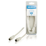 Cavo Coassiale Coassiale Maschio - Femmina Coax (IEC) 1.50 m Bianco