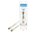 Cavo Coassiale 100 dB Coassiale Maschio - Femmina Coax (IEC) 5.00 m Bianco