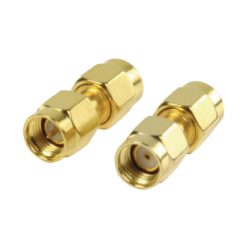 Adattatore SMA RP SMA Maschio - SMA Maschio Oro