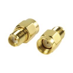 Adattatore SMA RP SMA Maschio - SMA Femmina Oro