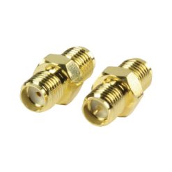 Adattatore SMA RP SMA femmina - SMA Femmina Oro