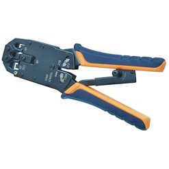 Crimpatrice per spine modulari per tagliare e spellare i cavi - RJ10, RJ11/12, RJ45