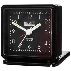 Orologio da Viaggio Analogico Nero