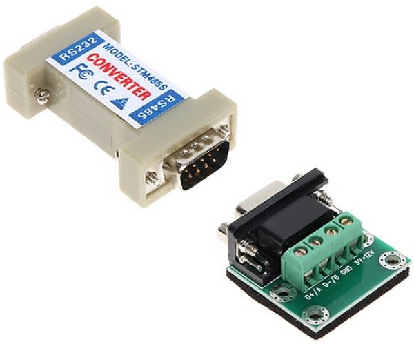 Convertitore Di Interfaccia Da RS-232 A RS-485 Con Connettore A 9 PIN - Nuovo