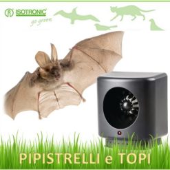 Repellente dissuasore ad ultrasuoni contro pipistrelli topi e insetti