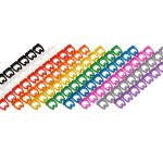 Segnacavi - cable marker - identificatori - cavi - rack - 100pz