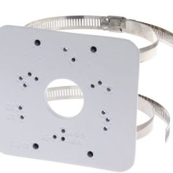 Supporto staffa collare da palo con piastra per telecamera CCTV - BCS DAHUA