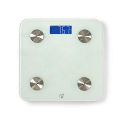 Bilancia Pesapersone Wi-Fi Intelligenti | BMI, Grasso Corporeo, Acqua Corporea ecc.