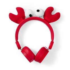 Cuffie con Filo | Cavo da 1,2 m | Idea Regalo | Padiglioni Magnetici Rimovibili | Chrissy Crab | Rosso