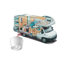 Rilevatore di calore antincendio a batterie per casa o camper