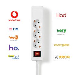 Microspia GSM ultra sensibile - professionale - nascosta in multipresa