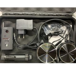 Rilevatore detector 0-6GHz microspie RF GSM GPS Tracker microcamere kit valigetta spionaggio