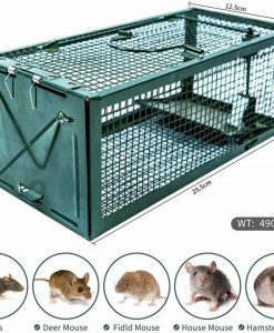 Rentokil FR28 Gabbia Trappola Per Topi E Ratti: Installazione Rapida E Facile, Confezione Da 1 Pezzo