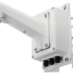 ATTACCO PER FISSAGGIO SU PALO  staffa - telecamere - collare - speed dome - contenitore alimentazione