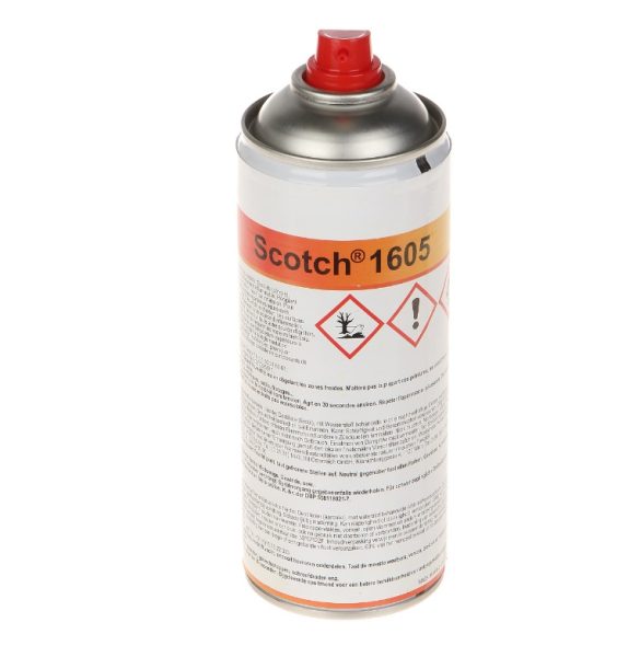 TNE 16xx Colorless Insulation Layer Spray – 400ml, 15min Pre-cure, SCOTCH 1601 Equivalent (Made By 3M?)