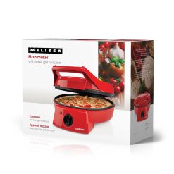 Macchina per la Pizza e Grill 30 cm | controllo della temperatura regolabile | 1800 W