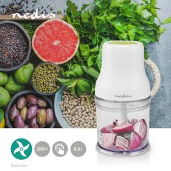 Tritatutto 200 W | 0.5 l | Plastica | 1 velocità | Bianco