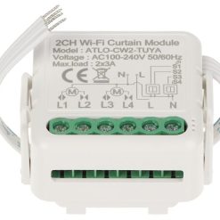 DOPPIO CONTROLLER INTELLIGENTE DI TAPPARELLE ATLO-CW2-TUYA Wi-Fi,