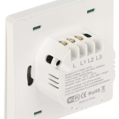 DOPPIO INTERRUTTORE DELLA LUCE INTELLIGENTE ATLO-WB2/K-TUYA Wi-Fi