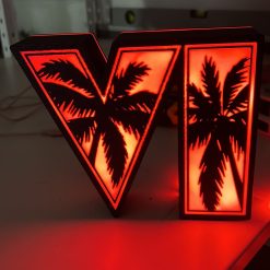 Lampada LED RGB GTA VI con controllo da smartphone - novità!