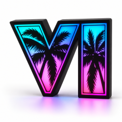 Lampada LED RGB GTA VI con controllo da smartphone - novità!